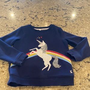 Little Girl’s Joules Sweat Shirt Size 7-8 Years